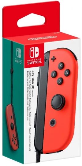 Nintendo Switch Joy-Con Right - Neon Red
