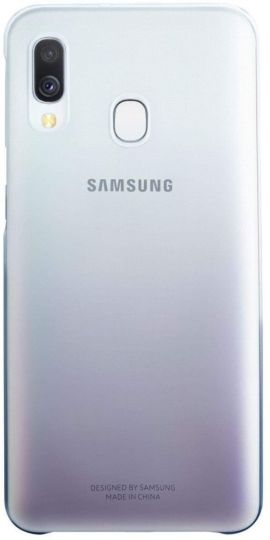 Hard Protective Smartphone Case for Samsung Galaxy A40 - Black Gradation 