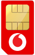 Vodafone Red Plan 12M Sim Only - Unlimited Data Max